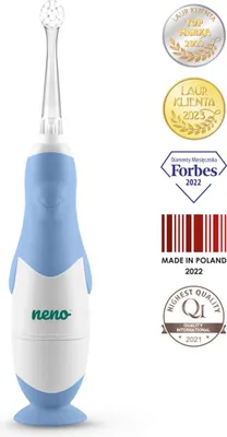 Obrázek produktu pro NENO Kartáček zubní elektrický Denti Blue 0-3r