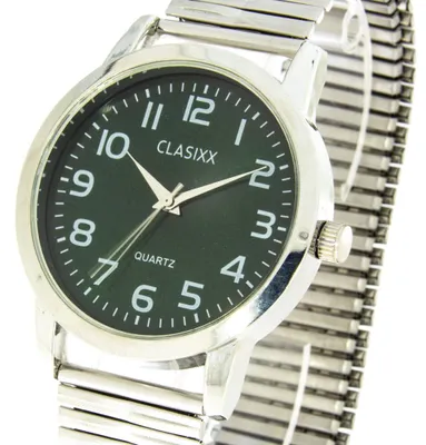 Produktbild von CLASIXX Herrenuhr mit Edelstahlzugarmband