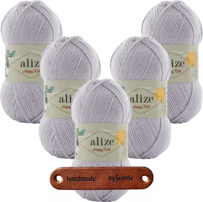 Produktbild von 5 x ALIZE HAPPY KIDS 451 MIT LABEL