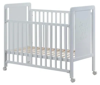 Image de IKID Lit bébé 120x60 cm - gris