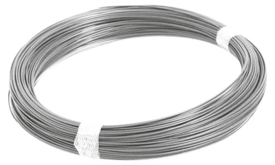 Produktbild von Spanndraht verzinkt - Länge: 75 m, Drahtstärke: 3,1 mm