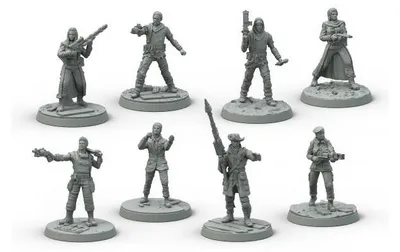 Zdjęcie produktu dla Asmodee Fallout : Wasteland Warfare - Survivors, Gra planszowa, 14 lat(a)