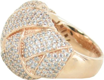Produktbild von Esprit Damen Ring Edelstahl Rosé Lilaia Zirkonia ESRG02291C1, Ringgröße:54 (17.2 mm Ø)