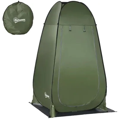 Produktbild von Camping-Duschzelt, langlebige Leinwand, leichtes Design, T1003-01-07784