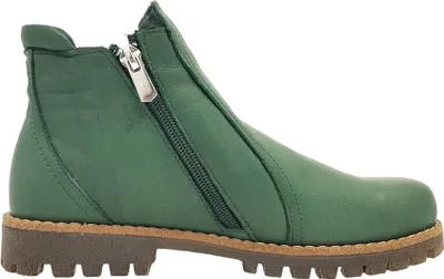 Imagen del producto de Andrea Conti. Botas y zapatos de mujer. Cierre con cremallera. Color verde. Para uso casual