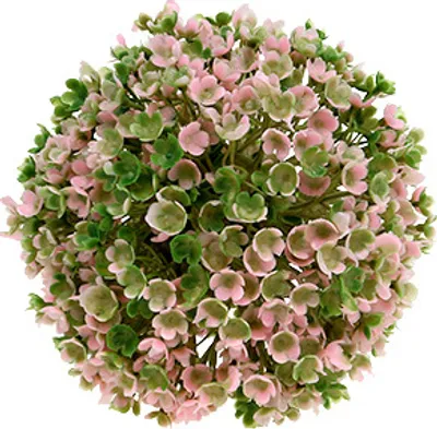 Produktbild von Mini Deko Kugel Rosa-Grün künstlich Ø10cm Tischdeko Garten