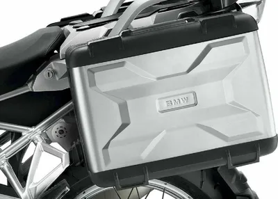 Produktbild von ORIGINAL BMW Motorrad Variokoffer-Set Silber R1200GS R1250GS + 2 Schließzylinder