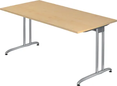 Produktbild von Schreibtisch lichtgrau 1600x800 mm