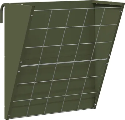 Image de vidaXL Distributeur de foin suspendu Olive Vert 61 x 33 x 66 cm