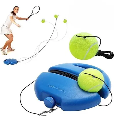 Produktbild von Famanu Tennis Trainer Set - Trainer Basis mit Rückprallball