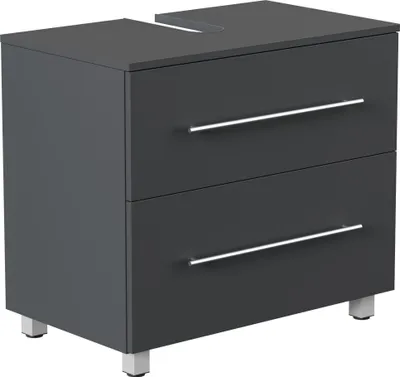 Produktbild von Badmöbel Waschbeckenunterschrank "Mondial" grafit 70 cm
