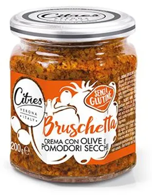 Produktbild von Bruschetta-Paste aus Oliven und Tomaten 200g - Citres