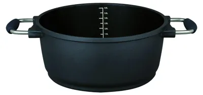 Imagen del producto de Gsw Scala 130240: Olla, hierro fundido/aluminio fundido, diámetro de 24 cm, apta para cocinas de inducción, con revestimiento antiadherente