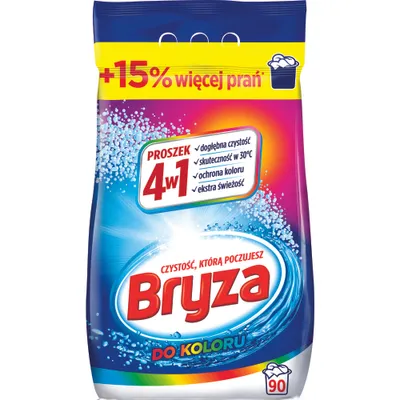 Produktbild von Bryza Waschpulver für Buntwäsche, 5,85 kg, 90 Waschgänge