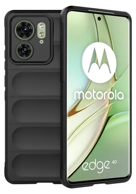 Produktbild von Techsuit Magic Shield Back Cover Hülle für Motorola Edge 40 - Schwarz
