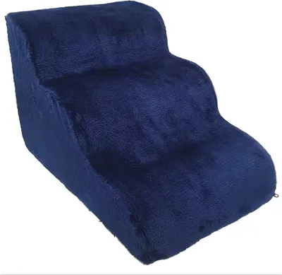 Obrázek produktu pro Schody pro psy, protiskluzová rampa pro domácí mazlíčky, schody, rampa pro psy do pelíšku, schody pro psy, 3stupňové cvičné schody, odnímatelné a omyvatelné