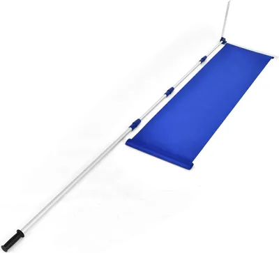 Produktbild von COSTWAY hrablo na sneh, hrablo na sneh 180-618 cm nastaviteľné, hliníkové hrablo na sneh, hrablo na sneh na strechu s tkaninou Oxford 627 x 53 cm