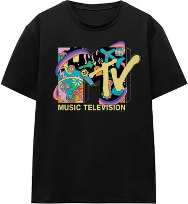 Obrázek produktu pro MTV - Tričko "Vacation" pro muže/dámy Uni TV15829 (L) (Černá)