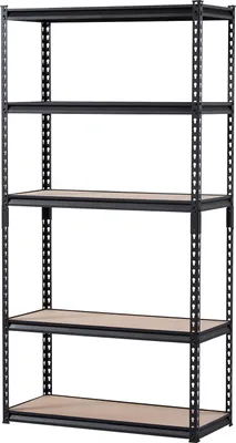 Obrázek produktu pro SucceBuy úložné regály, 16" D x 36" Š x 71,4" V, 5úrovňové garážové regály