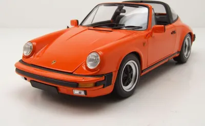 Produktbild von Minichamps 1:18 PORSCHE 911 CARRERA 3.2 TARGA - 1983 - ORANGE 100063064