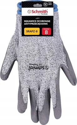 Produktbild von Schmith Schnittschutzhandschuhe Gr. 8 / M, 1 Paar - Schutzhandschuhe Arbeitsschutz Montagehandschuhe BHP