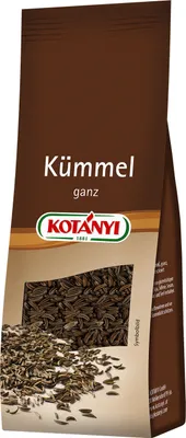 Produktbild von Kotanyi Kümmel ganz getrocknet Nachfüllbeutel aromatisch herzhaft 50g