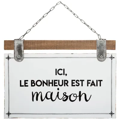 Produktbild von Schild "zitat" 35x25cm - Atmosphera créateur d'intérieur