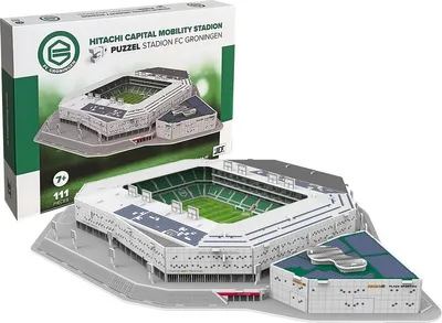 Obrázok produktu pre 3D PUZZLE STADIUM 3D-Puzzle Hitachi Capital Mobility Stadion - FC Groningen 111 dielikov