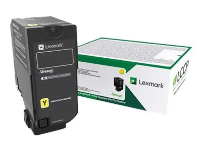 Immagine prodotto di Lexmark - Giallo - originale - cartuccia toner - per Lexmark CS827de, CX827de