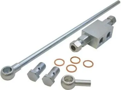 Produktbild von Hydraulikzylinder Sperrblock Rückschlagventil Anbausatz für Doppeltwirkenden Zylinder 3/8"