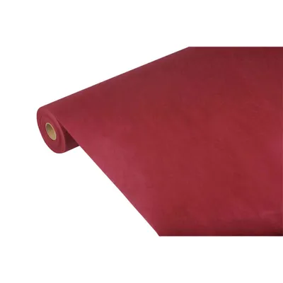 Produktbild von Papstar 82343, Rechteckig, Bordeaux, Polypropylen (PP), 118 x 2500 cm
