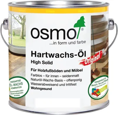 Produktbild von Osmo Hartwachs-Öl Original 2,5 L farblos glänzend