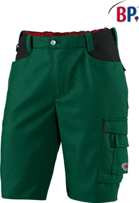 Produktbild von BP® Shorts - mittelgrün/schwarz - 52n