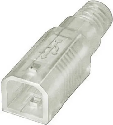 Produktbild von USB-B Haube transparent