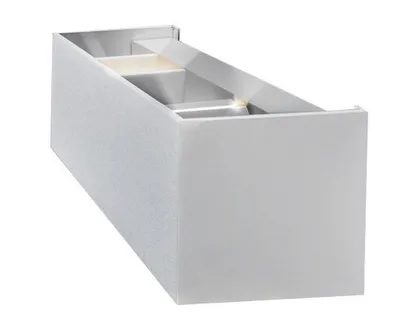Produktbild von AZzardo LED-Außenwandleuchte Gambino 2 weiß AZ1882 2x6W 960lm 3000K IP44 20cm weiß