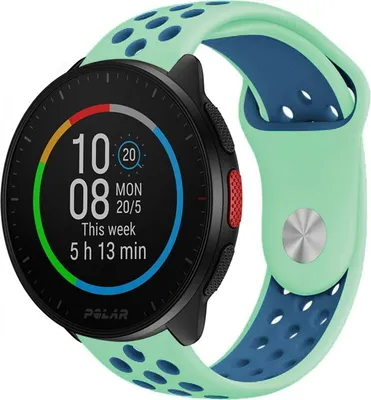 Produktbild von Strap-it Polar Pacer Sportarmband (Aqua/Blau)