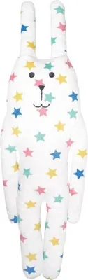 Obrázek produktu pro SCANquilt plyšák FRIEND hvězdy bílopestrá 100% polyester L / 98 x 40 cm