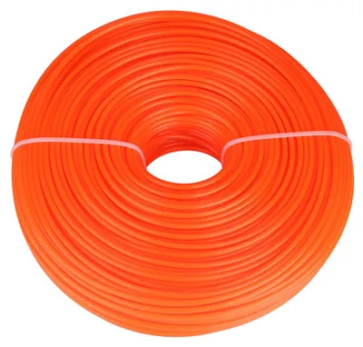 Image de Fil de coupe en nylon de 3 mm, rond, pour débroussailleuse à essence, 100 m