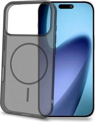 Image de Coque iPhone 17 Pro compatible MagSafe, TPU noir