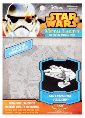 Produktbild von Metal Earth: STAR WARS Falcon