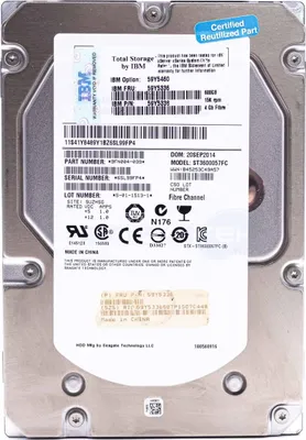 Obrázok produktu pre Pevný disk Seagate Cheetah 3,5" – kapacita 600 GB – interný – SATA – 15 000 ot./min – vyrovnávacia pamäť 16 MB – Hot-Swap