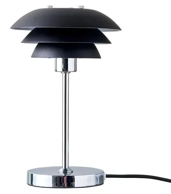 Produktbild von Tischlampe, Tischleuchte, Nachttischlampe, Schreibtischlampe, LED Leselampe, DL16 Schwarz