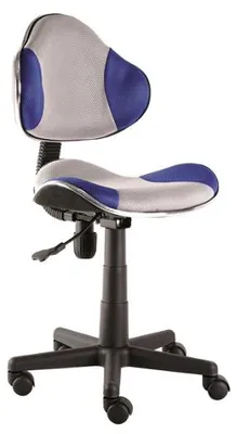 Produktbild von Drehstuhl höhenverstellbar ALEX  von Intra Direct Grau / Blau