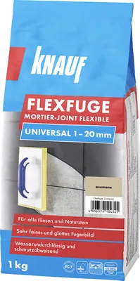 Produktbild von Knauf Fugenmörtel Flexfuge Universal 1 - 20 mm anemone 1 kg