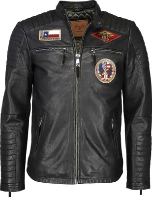 Produktbild von Top Gun Lederjacke TG20192023 Herren black XXL