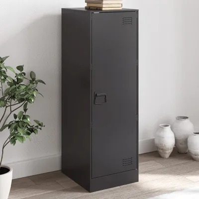 Produktbild von vidaXL Sideboard Schwarz 34,5x39x107 cm Stahl