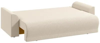 Produktbild von HOMCOM Schlafsofa 190x150cm 3-Sitzer Sofa mit Schlaffunktion, Stauraum, Kissen