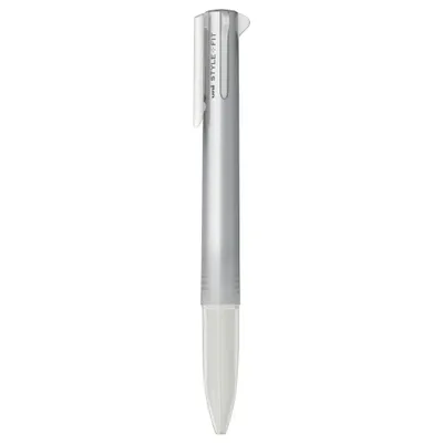 Produktbild von Uni Mitsubishi Pencil Style Fit Multifunktionsstift-Gehäuse - 5 Farben - Silber