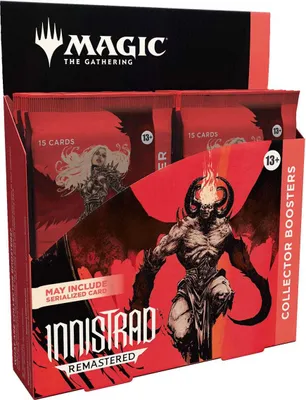 Zdjęcie produktu dla Magic: The Gathering Innistrad Remastered Collector Booster Display (12 Packs) Englisch