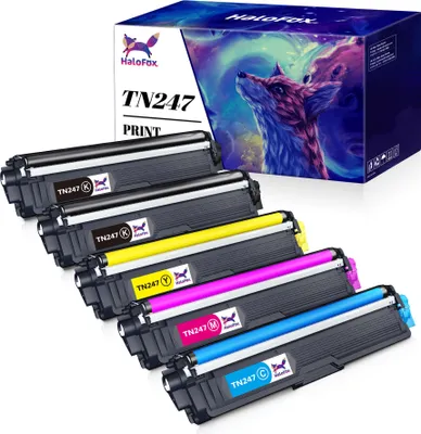 Produktbild von 5er TN-243cmyk TN-247 TONER Kompatibel BROTHER TN-247 MFC-L3750 DCP-L3510 HL-L3210CDW